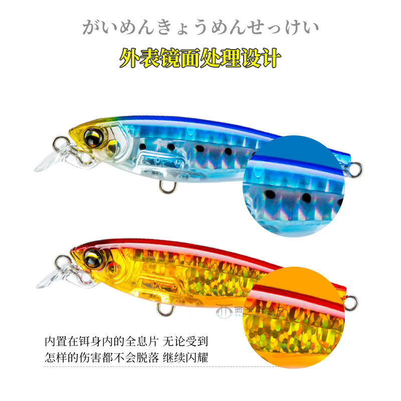 Señuelos Duros DUEL DURLER – Minnow Shiver y Luya Nep para Piscifreír - imagen 2