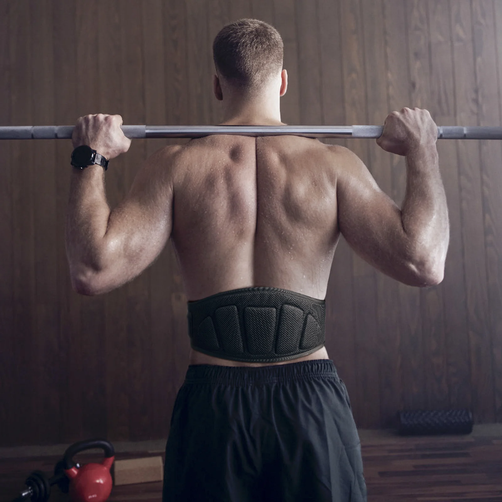 Soporte lumbar deportivo SKDK ajustable para entrenamiento en gimnasio o casa - imagen 4
