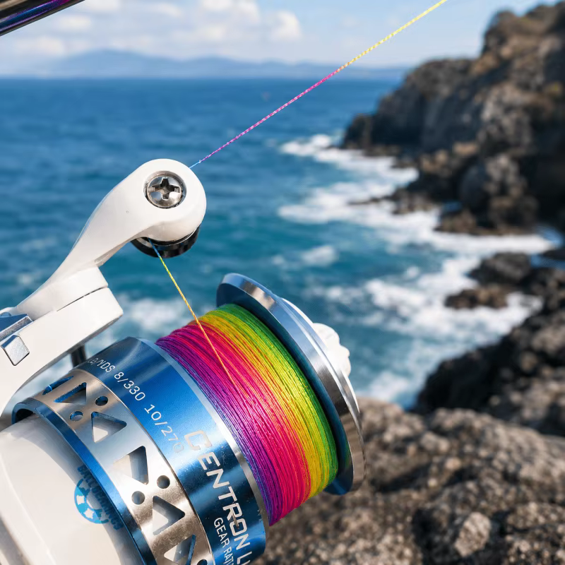 Línea Trenzada X8 PE Multicolor Alta Resistencia para Agua Dulce y Salada - imagen 3