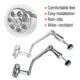 Manivela para carretes giratorios universales de aleación aluminio - imagen 3