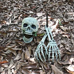 Decoración Halloween Esqueletos y Cráneos - Cementerio Espeluznante