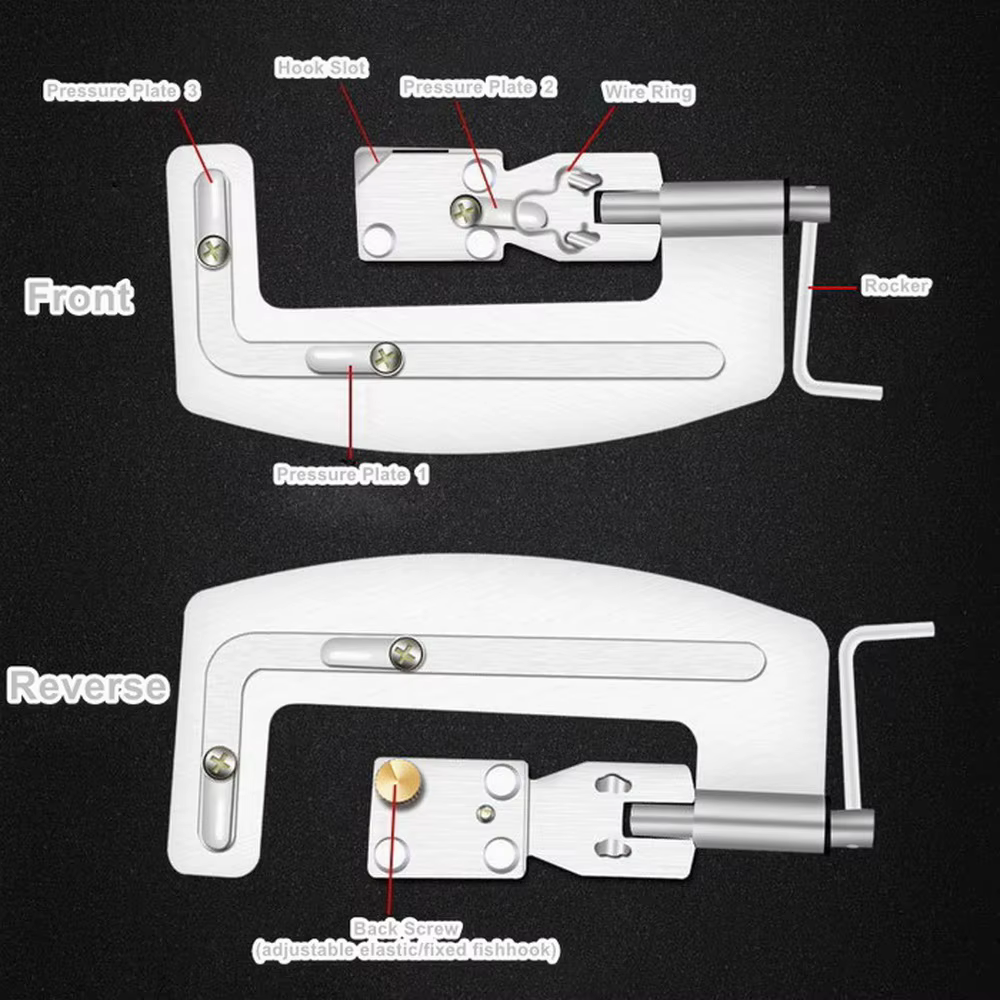 Anzuelos Semiautomáticos Portátiles de Pesca – Acero Inoxidable - imagen 4