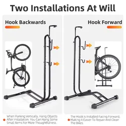 Soporte de reparación portátil y resistente para bicicleta de montaña
