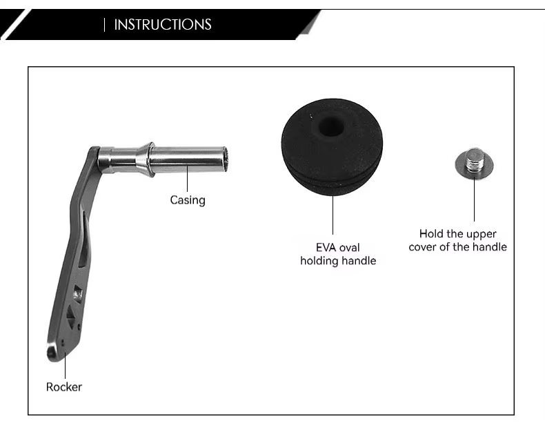Asa Ovalada Baitcast PRO BEROS – Metal giratoria basculante para carrete - imagen 5