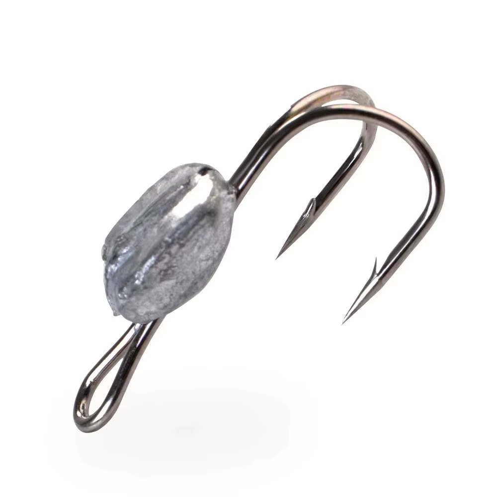 NGB Señuelo Vinilo Cangrejo Hundimiento con Jig Head Doble Anzuelo - imagen 3