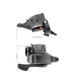 Mando de Cambio Universal para Bicicleta MTB y Carretera