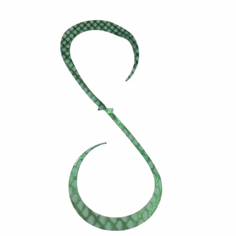 Jig Head fluorescente con falda de calamar y cebo giratorio - imagen 3