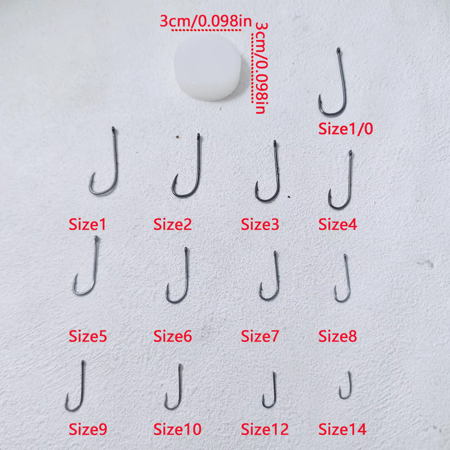 Anzuelos Jig Baitholder de Acero – Espiga Gruesa para Dulce y Salada - imagen 5