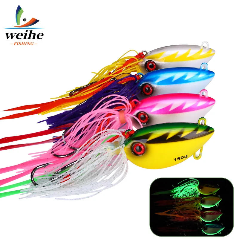 Señuelo de plomo luminoso WEIHE WP39 – pesca en mar desde barco - imagen 5