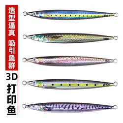 Plantilla señuelo jigging Japón 3D para lubina y caballa