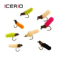 Anzuelo ICERIO BeadHead Ninfa – Para trucha y lucio