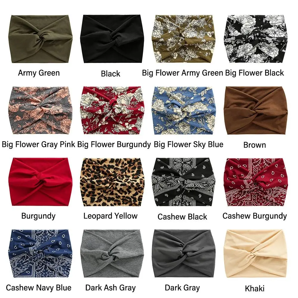 Bandeau ancho estilo boho