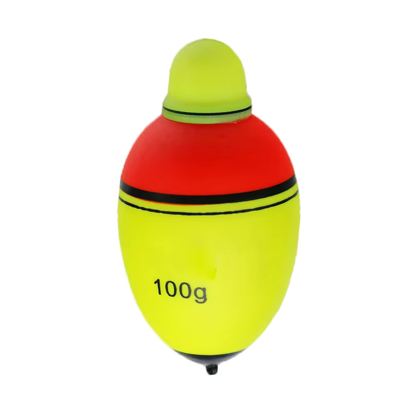 Flotador electrónico con luz LED encendida