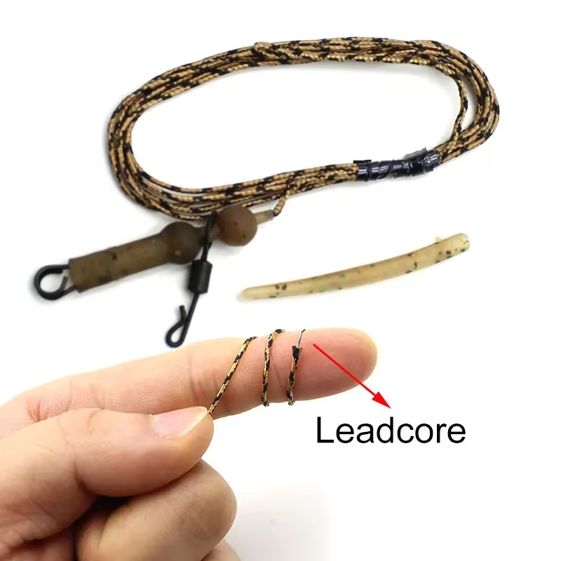 Leadcore Línea Carpa Resistente – Hilo especial para fondo duro - imagen 2