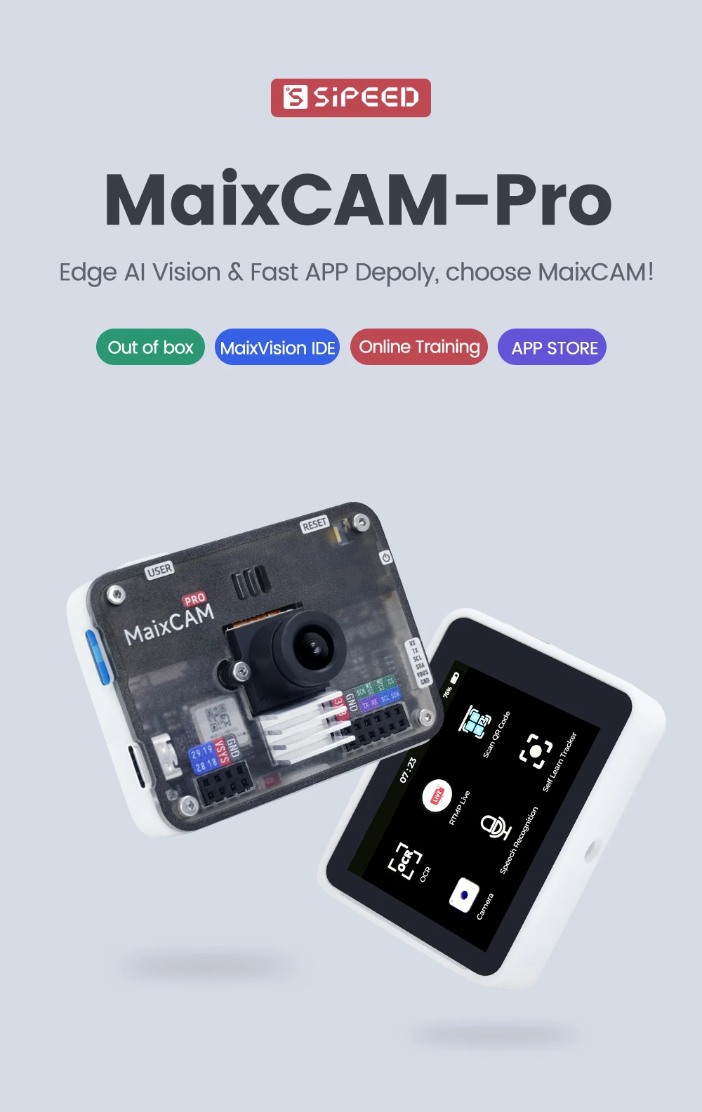 Placa Sipeed MaixCAM Pro AI