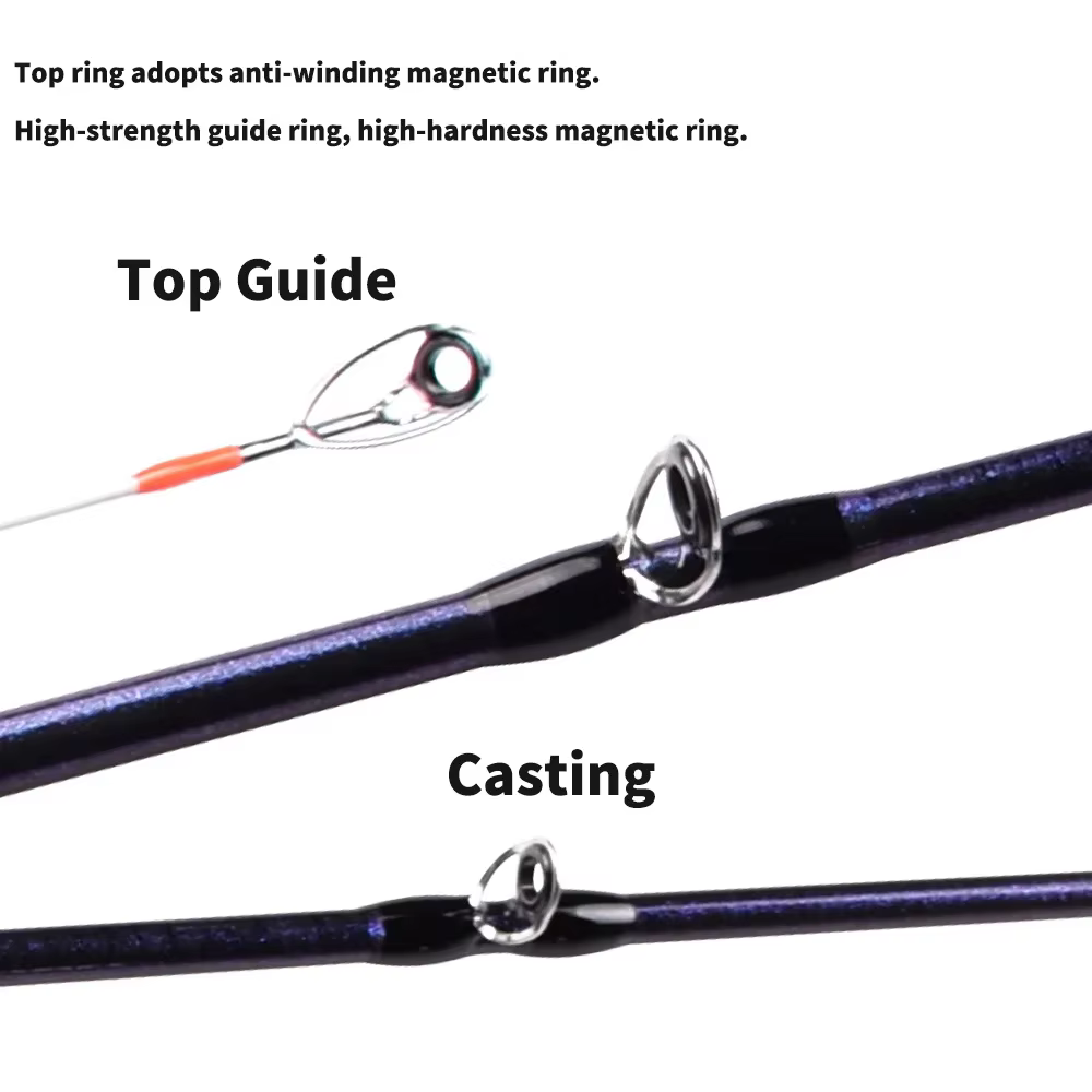 Caña Eging Mavllos Dazz Squid 1.65m 2 Puntas 20-80/40-120g - imagen 4