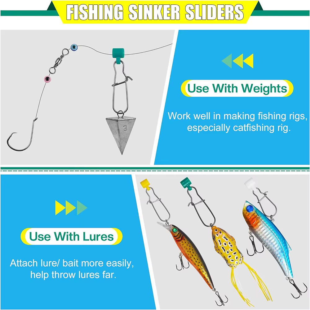 Giratorio de plomo deslizante para aparejos de Surf – Connector - imagen 5