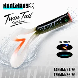 Hunthouse Señuelo Blando Doble Cola 145mm – Pesca del Lucio