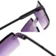 Gafas de sol sin montura con filtro UV Trendy de estilo rectangular - imagen 4