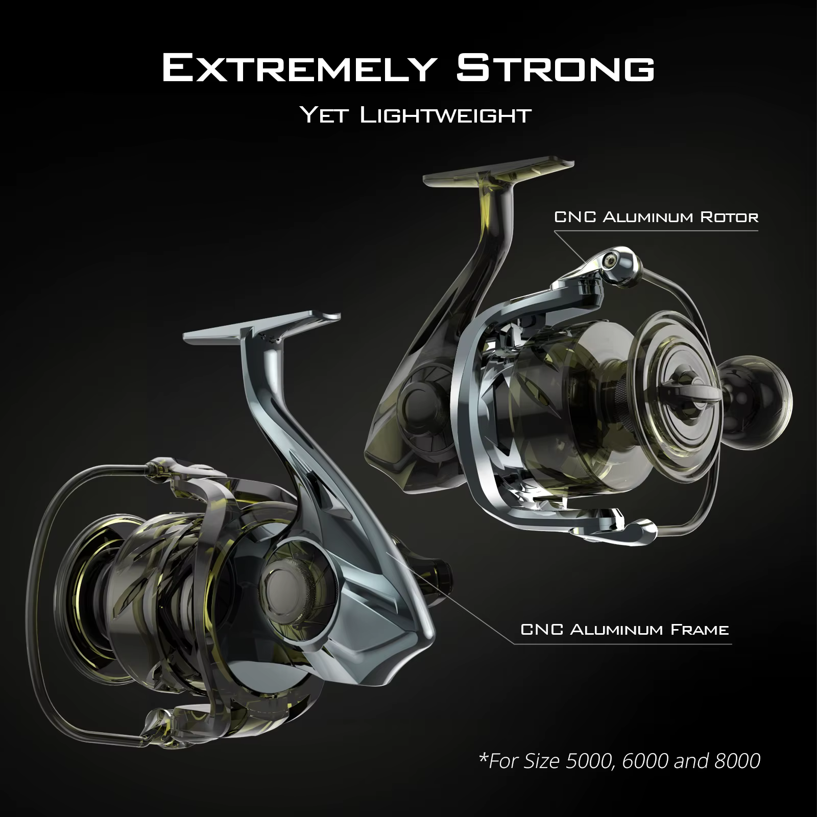 KastKing Kapstan Elite – Carrete spinning de agua salada - imagen 5
