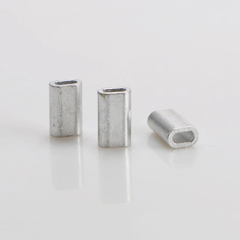 Tubos de aluminio y abrazaderas de alambre para montaje de aparejos