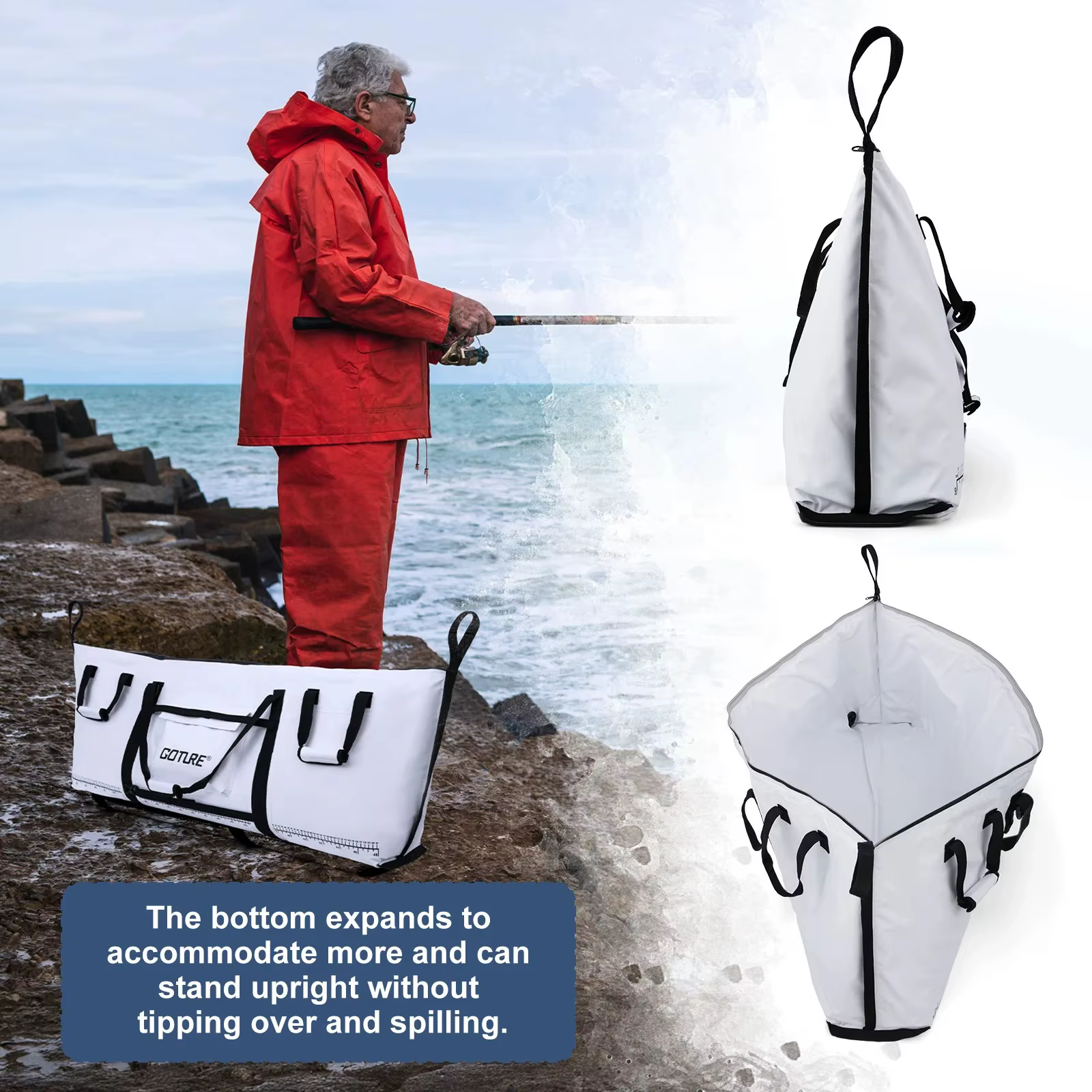 Bolsa Enfriadora Goture 152x51cm Impermeable Isotérmica con Regla - imagen 5