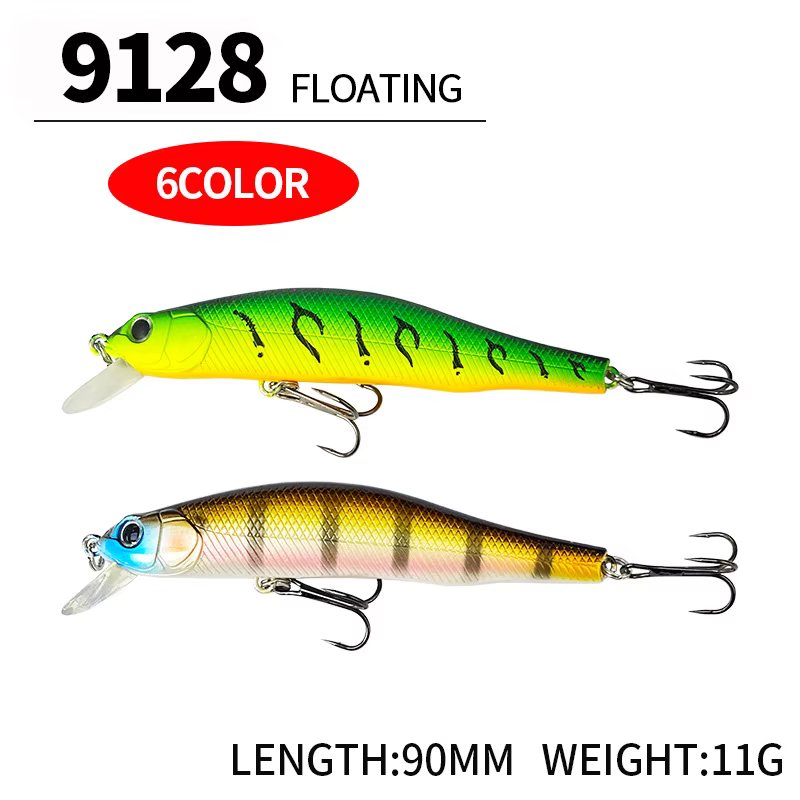 Señuelo Minnow flotante para perca - imagen 2