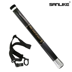 SANLIKE Caña telescópica carbono 3m con correa hombro