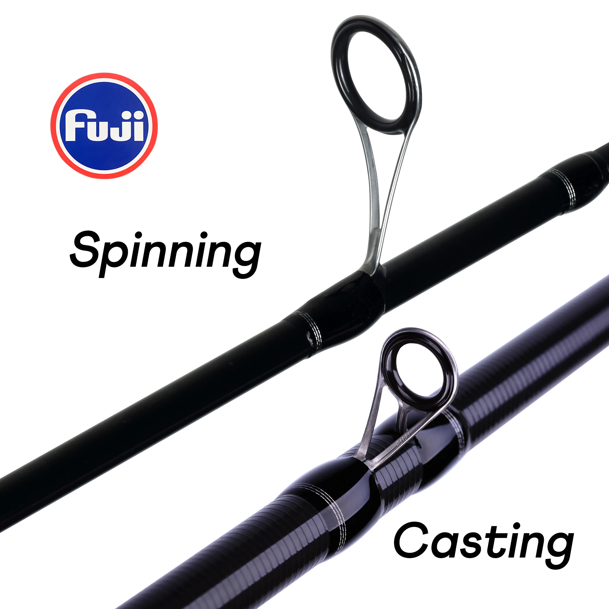BIUTIFU MAXIMUS caña baitcasting de viaje con guías Fuji - imagen 2