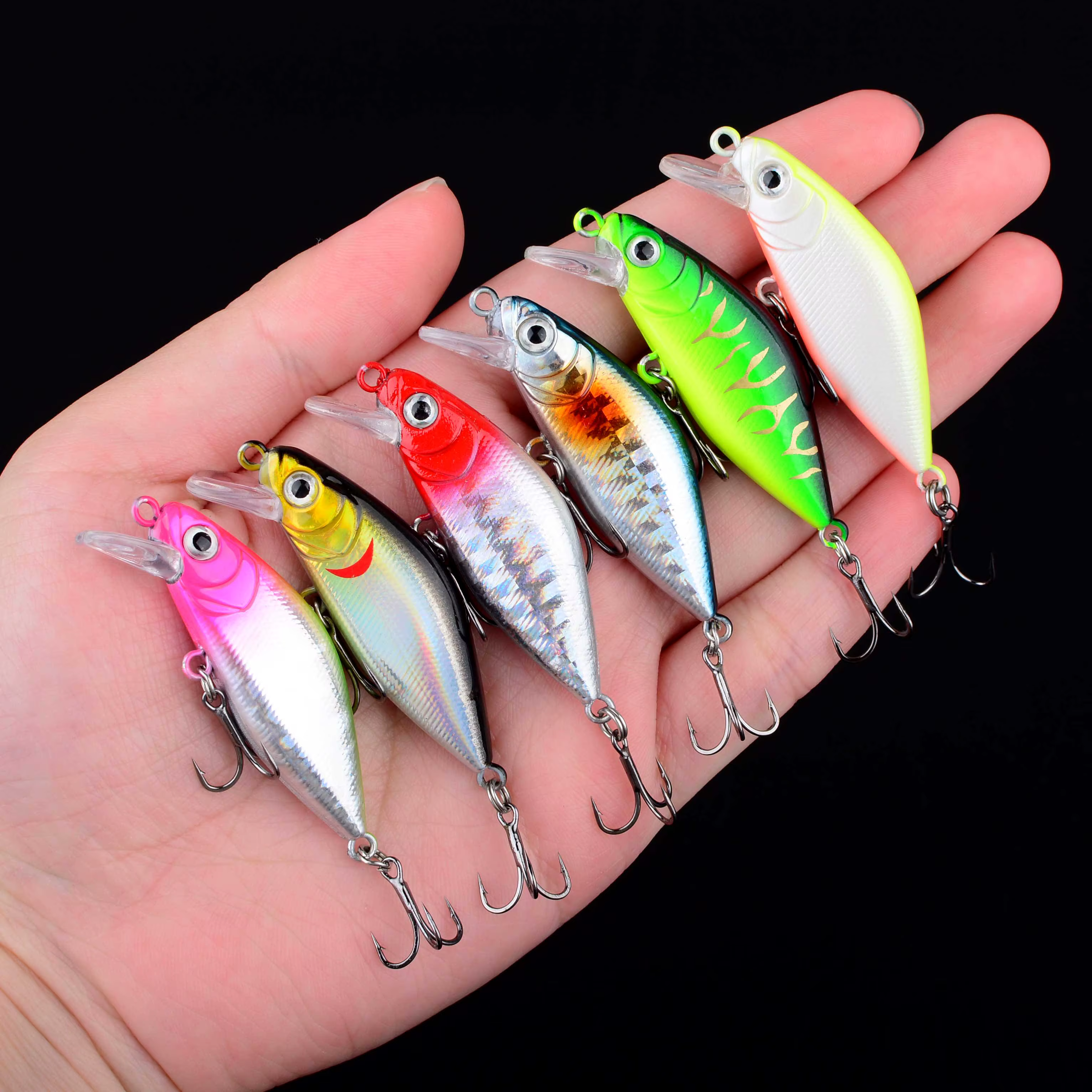 Señuelo minnow hundido para bass y lucio - imagen 5