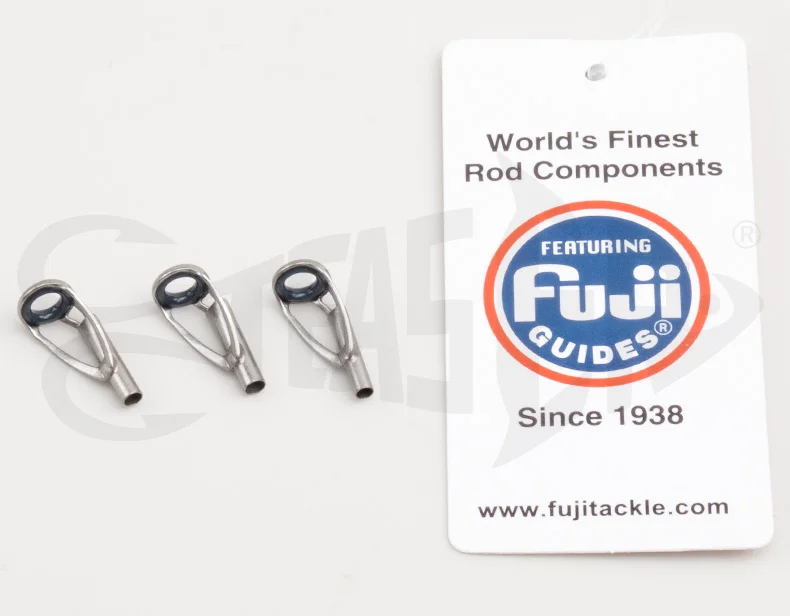 Primer plano del anillo guía Fuji CCLGFT, detalle del acabado