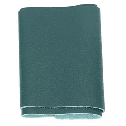Empuñadura de cuero para taco de billar con textura lichi y veta de madera