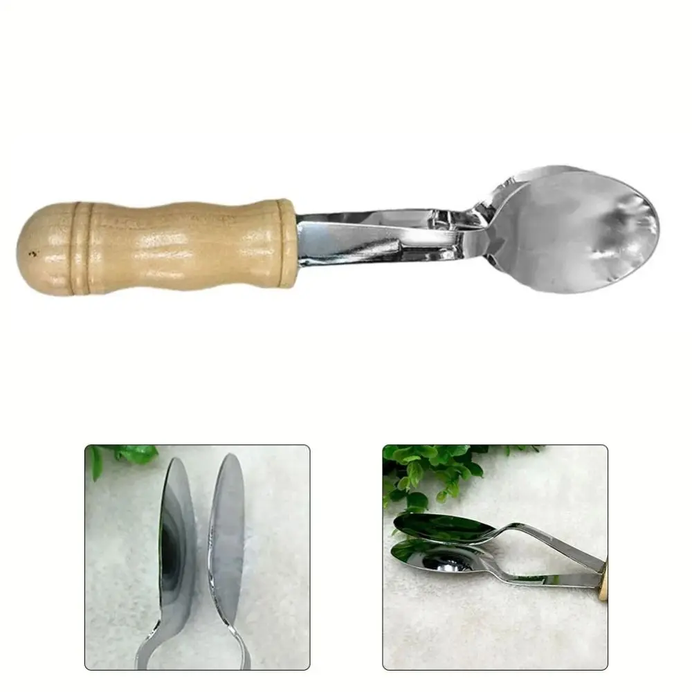Cuchara de pesca con mango de madera portátil para lanzamientos eficaces - imagen 2