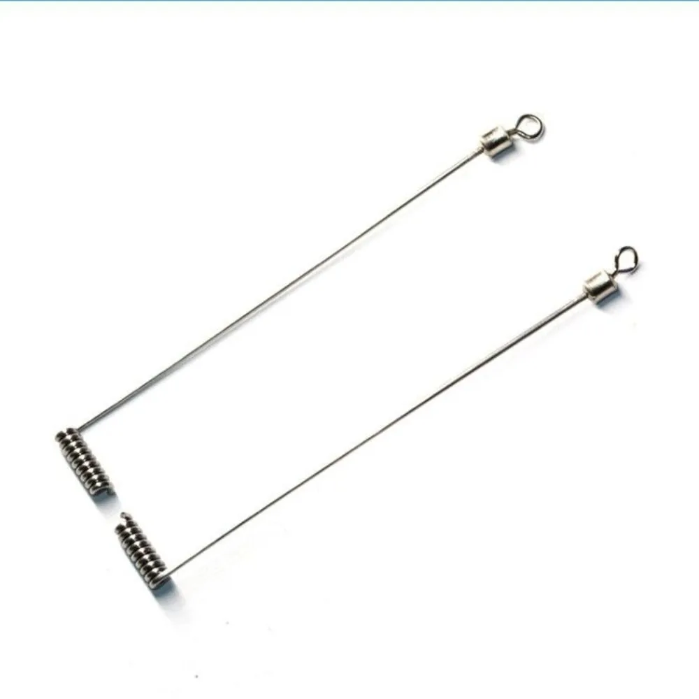 Eslabones giratorios de acero inoxidable en L para pesca deportiva - imagen 4