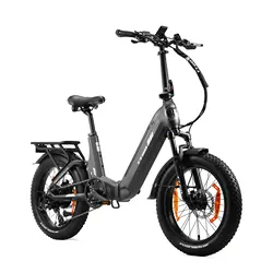 TTGO F7 Bicicleta Eléctrica Plegable 20" con Motor 70Nm y frenos hidráulicos