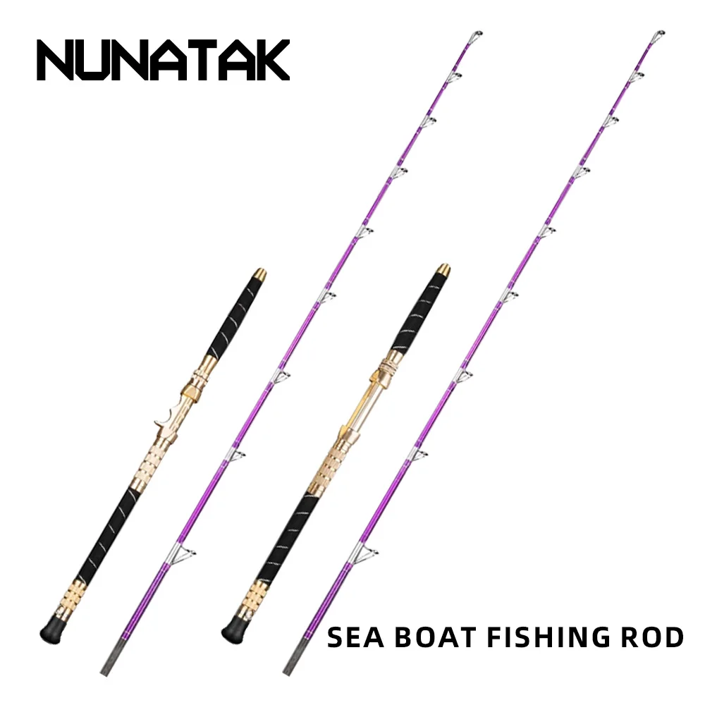 Caña spinning NUNATAK Super Resistente con anillas Fuji – barco
