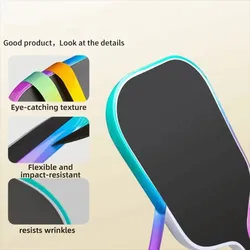 Protector de borde pickleball TPU bicolor con absorción de impactos