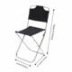 Silla de pesca plegable de aluminio y tela Oxford transpirable - imagen 3