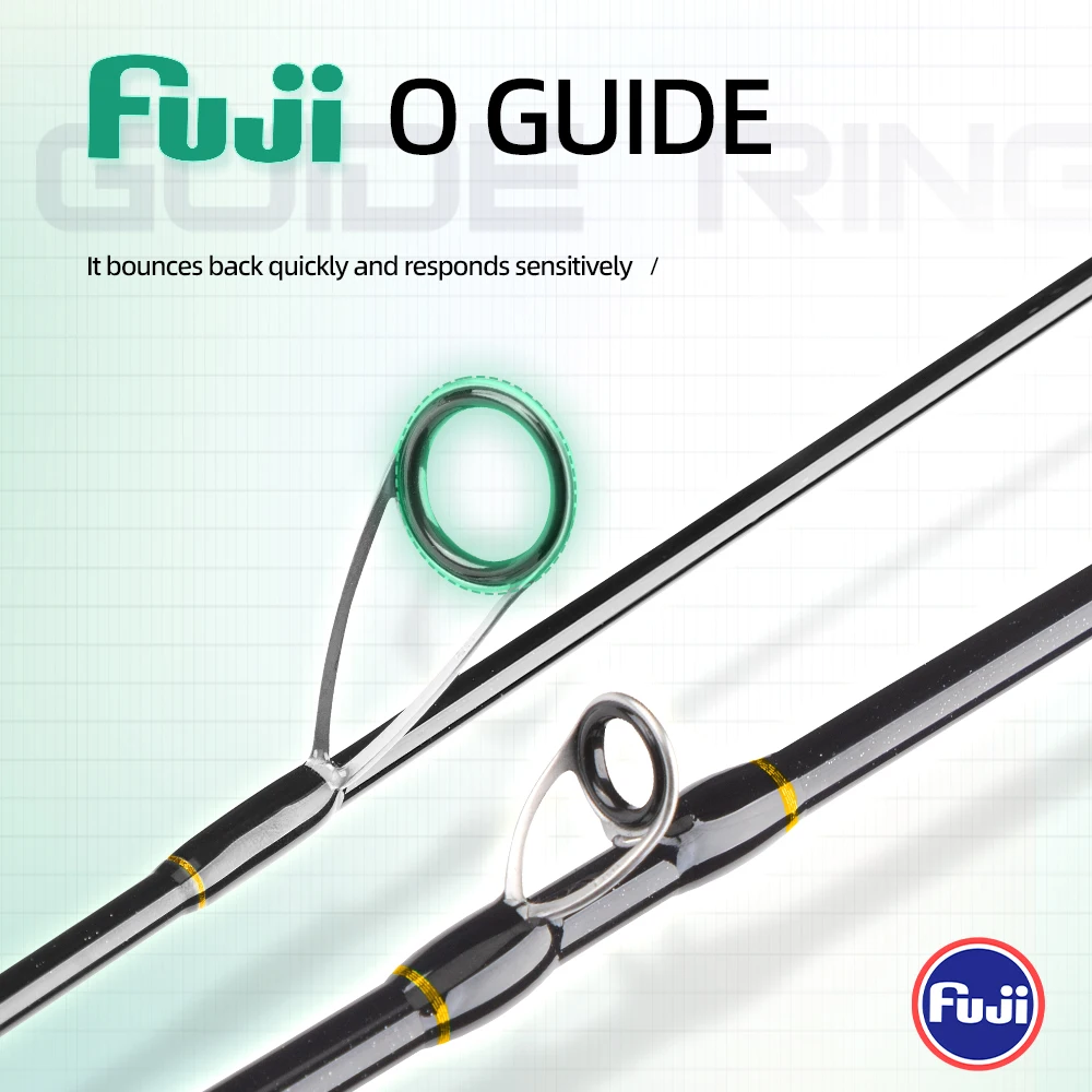 Caña jigging FishingFans Rancy ML/MH – punta sólida para barco - imagen 5