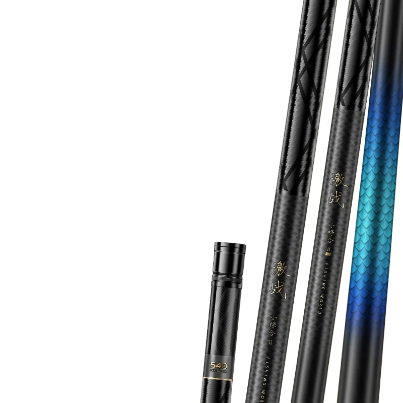 Caña de pescar ultraligera con carbono para carpas y carasúas - imagen 2