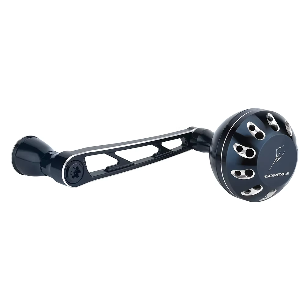 Manivela Gomexus de aluminio con perilla 45 mm para Daiwa Certate SW
