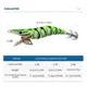 ShareShark señuelo pesca madera luminoso 3D camarón-calamar-pulpo - imagen 4