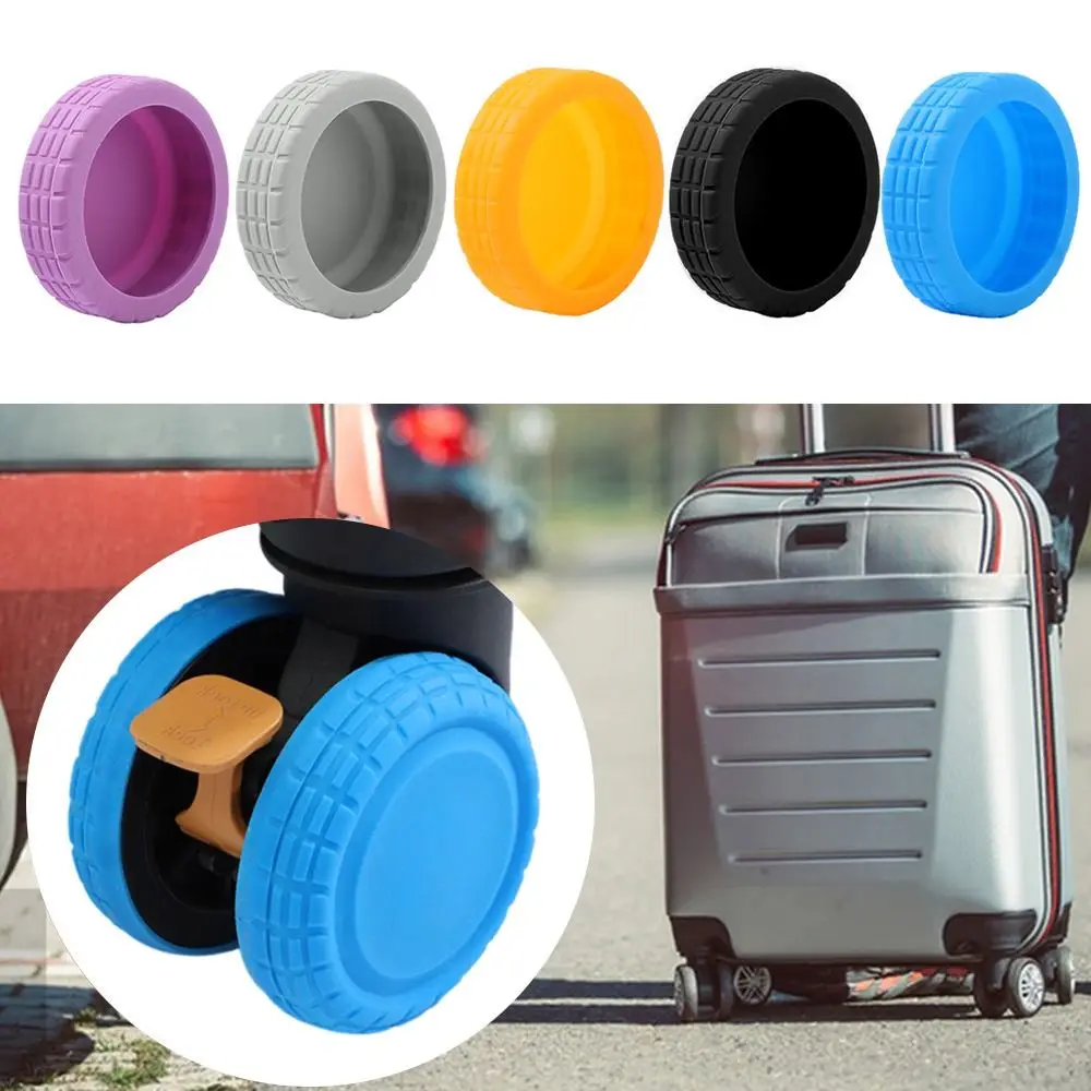 Protector de Ruedas para Maletas con Silicona Antiruido y Silencioso - imagen 4