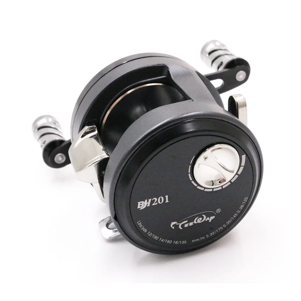 Golden Wolf BH300 carrete pesca con mosca metálico horizontal - imagen 5