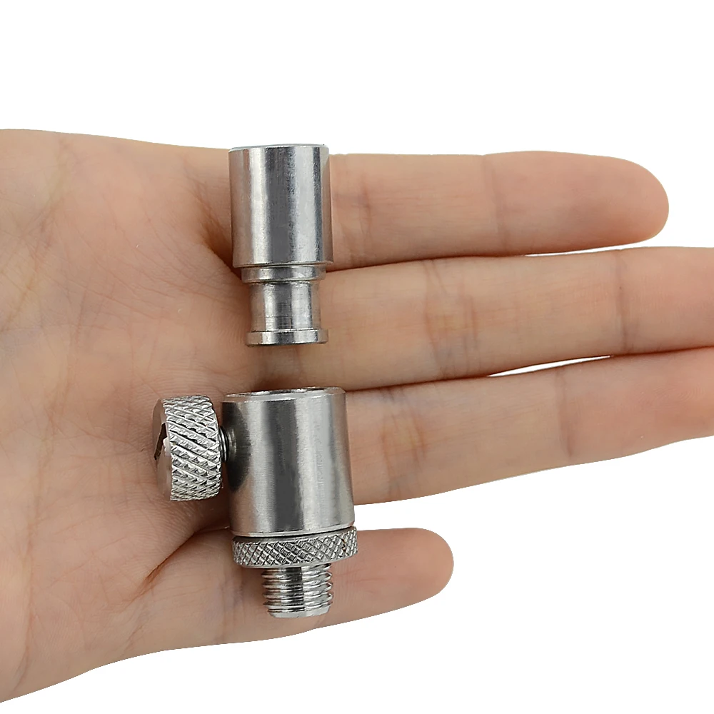 Conector de cambio rápido de aluminio Hirisi para pesca de carpa