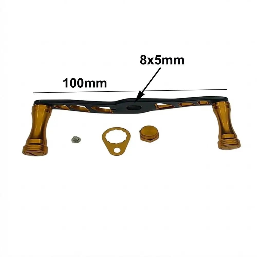 Manivela para baitcasting con perilla metálica