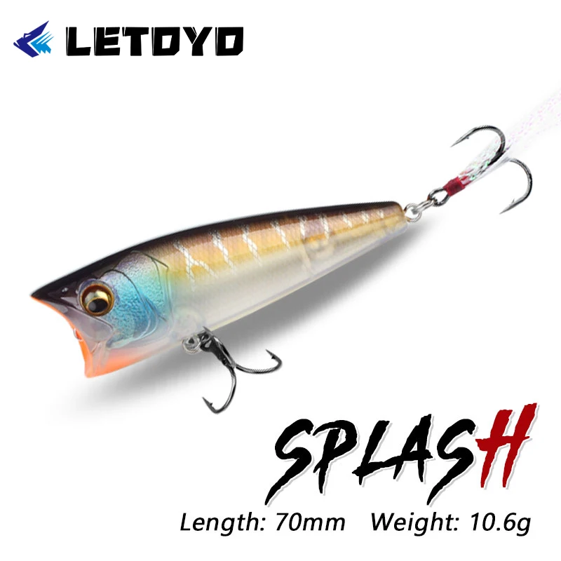 Señuelo Popper LETOYO para lubina y perca – superficie - imagen 2