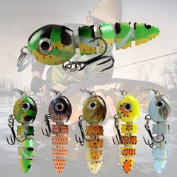 Mini Crankbait Articulado 5.5cm 4g Señuelo Duro Realista