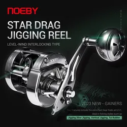 Carrete Noeby Light Metal Jigging – Star Drag para slow jigging marino