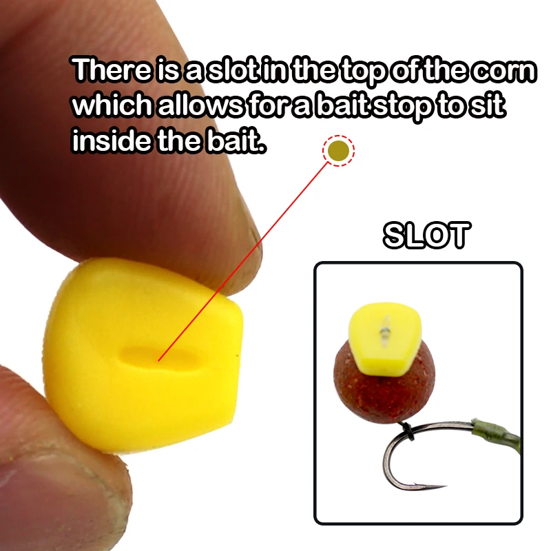 Boilies emergentes para carpa - maiz hibrido, hundimiento lento - imagen 4